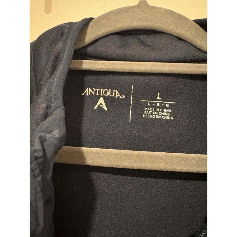 Antigua MLS Altitude Ribbed Down Navy Blue Jacket Men's‎ Size L 104340